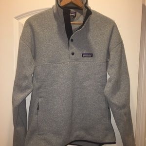 Lightweight better sweater marsupial pullover